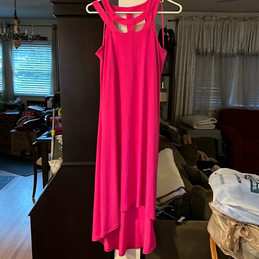 NWOT HOT PINK DRESS